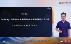 2024 VDC互联网技术分会场举行 vivo专家分享业务降本增效秘籍